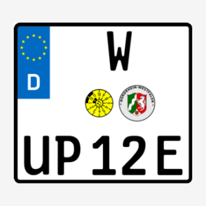 E Kennzeichen fur Motorräder